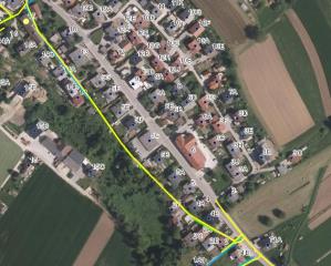 Zgornje Pirniče (S14 in S14-1) - trase vzporedne gradnje